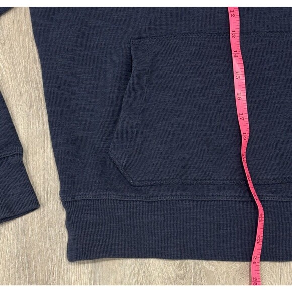 Theory Shawl/Cowl Neck Pullover Sweater Men’s Size M Navy Blue - Picture 6 of 7